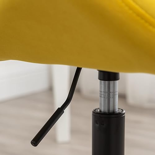 Miniatura 9 de Roundhill Furniture Eldon Diamond - Silla de oficina giratoria ajustable con diseño capitoné, color