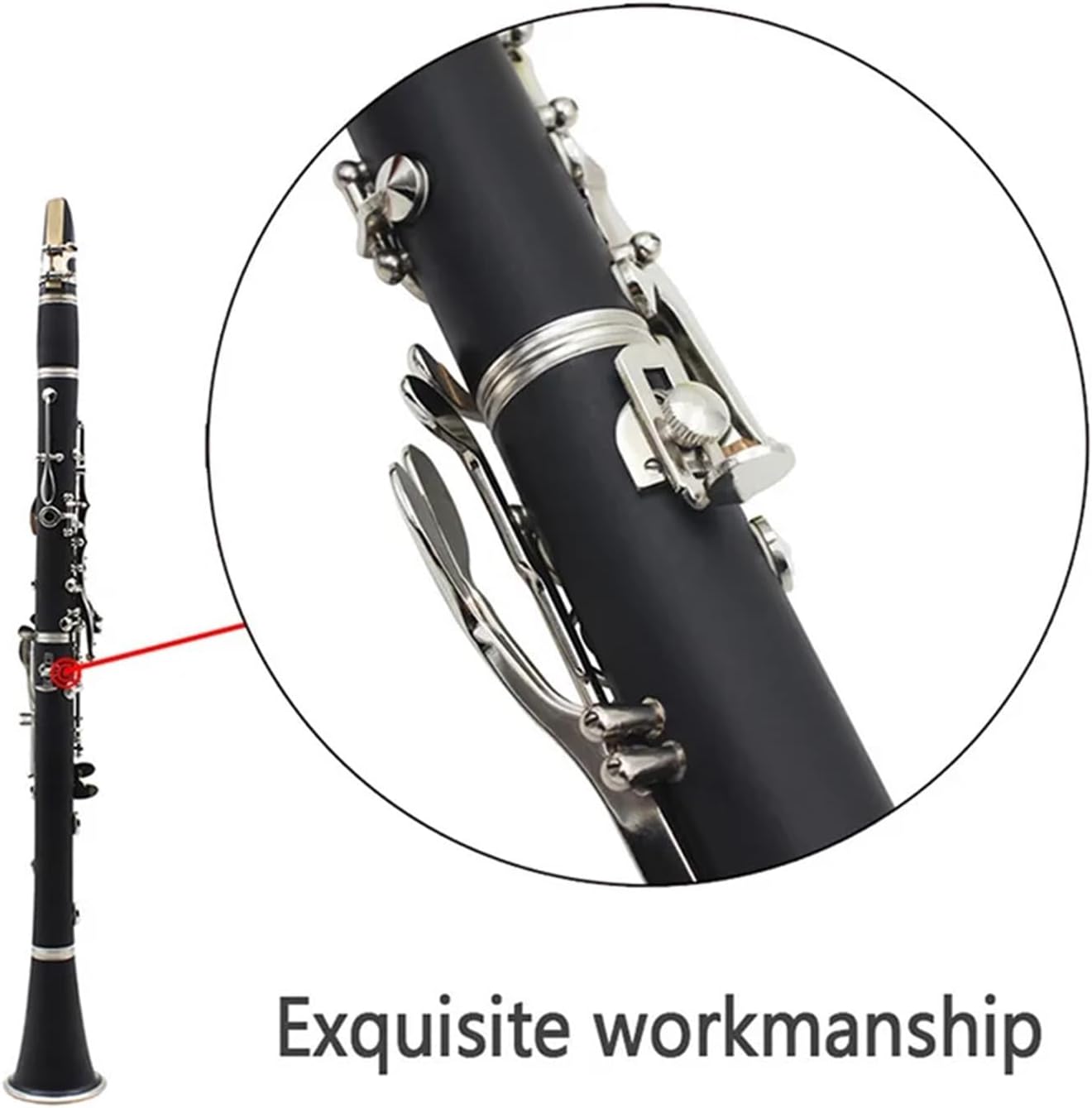 Clarinet Thumb Rest 10pc Clarinet Thumb Rest With Screws