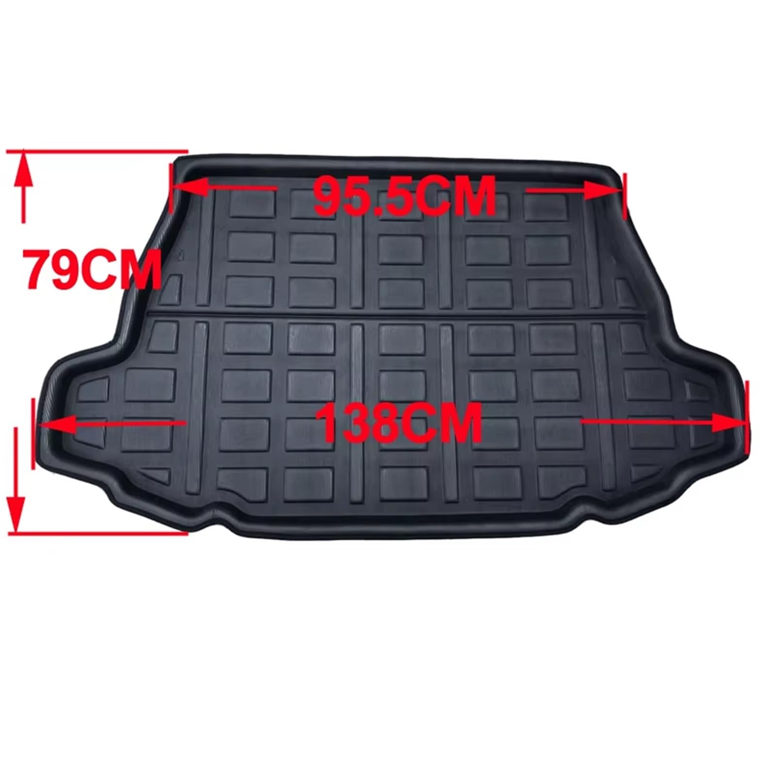 Compatible Avec Toyota Pour C-HR 2017 2018 2019 Plateau De Revêtement De Coffre Arrière De Voiture Tapis De Sol Tapis Tapis Accessoires D'intérieur