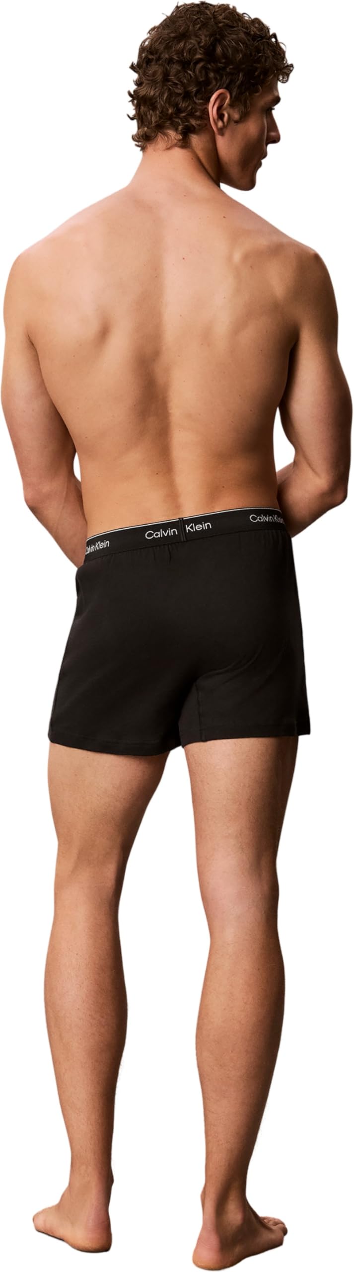 Calvin Klein Herren 3er Pack Boxershorts Trad aus Baumwolle