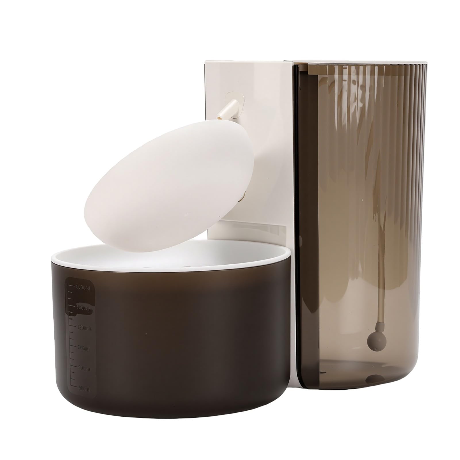 Cryfokt Fontana D'acqua per Gatti Wireless con capacità di 3 Litri, 2000