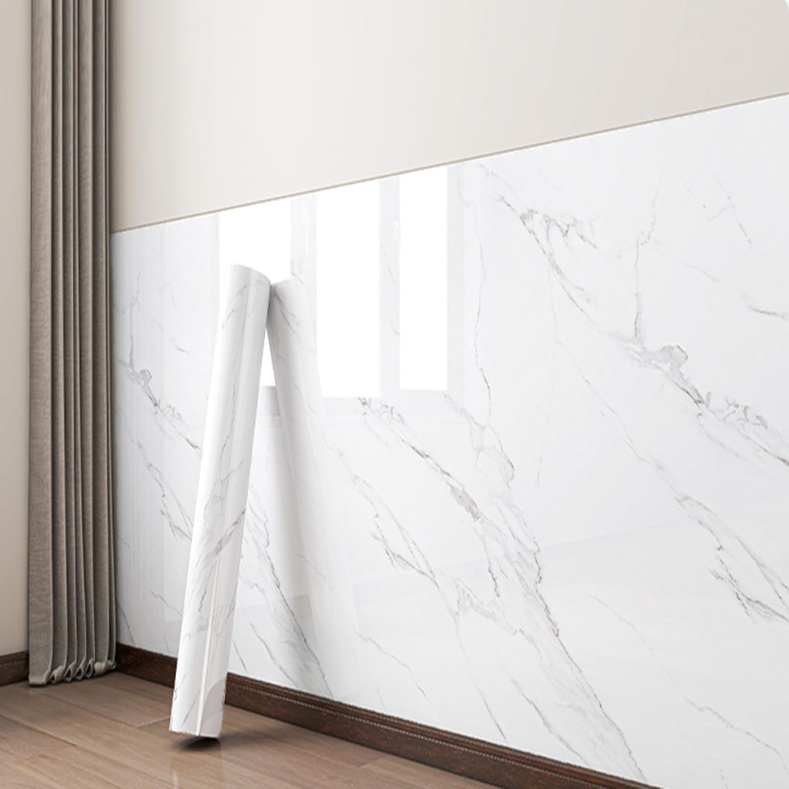 Pegatinas De Pared PVC,Revestimiento Pared BañO,Pegatinas De Azulejos Autoadhesivos Impermeable,FáCil De Cortar,Apto para Cuartos De Ducha Y Parede De BañO