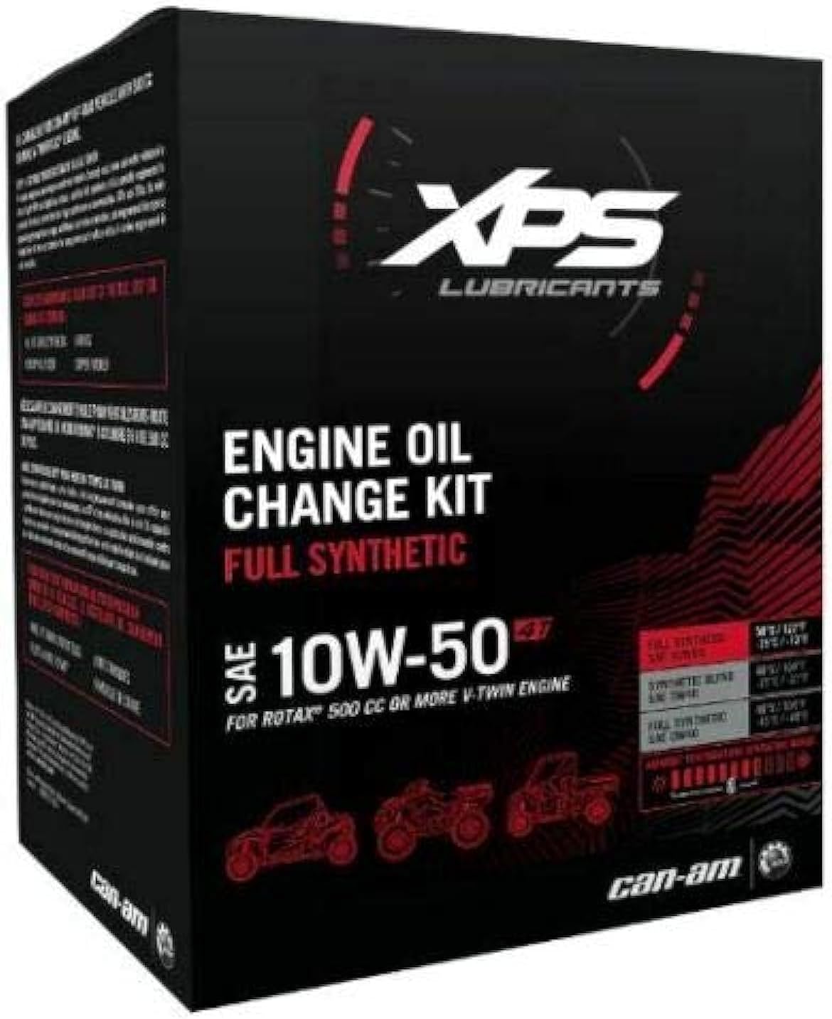 CanAm OffRoad 4T 5W40 Synthetic Blend Oil Change Kit for
