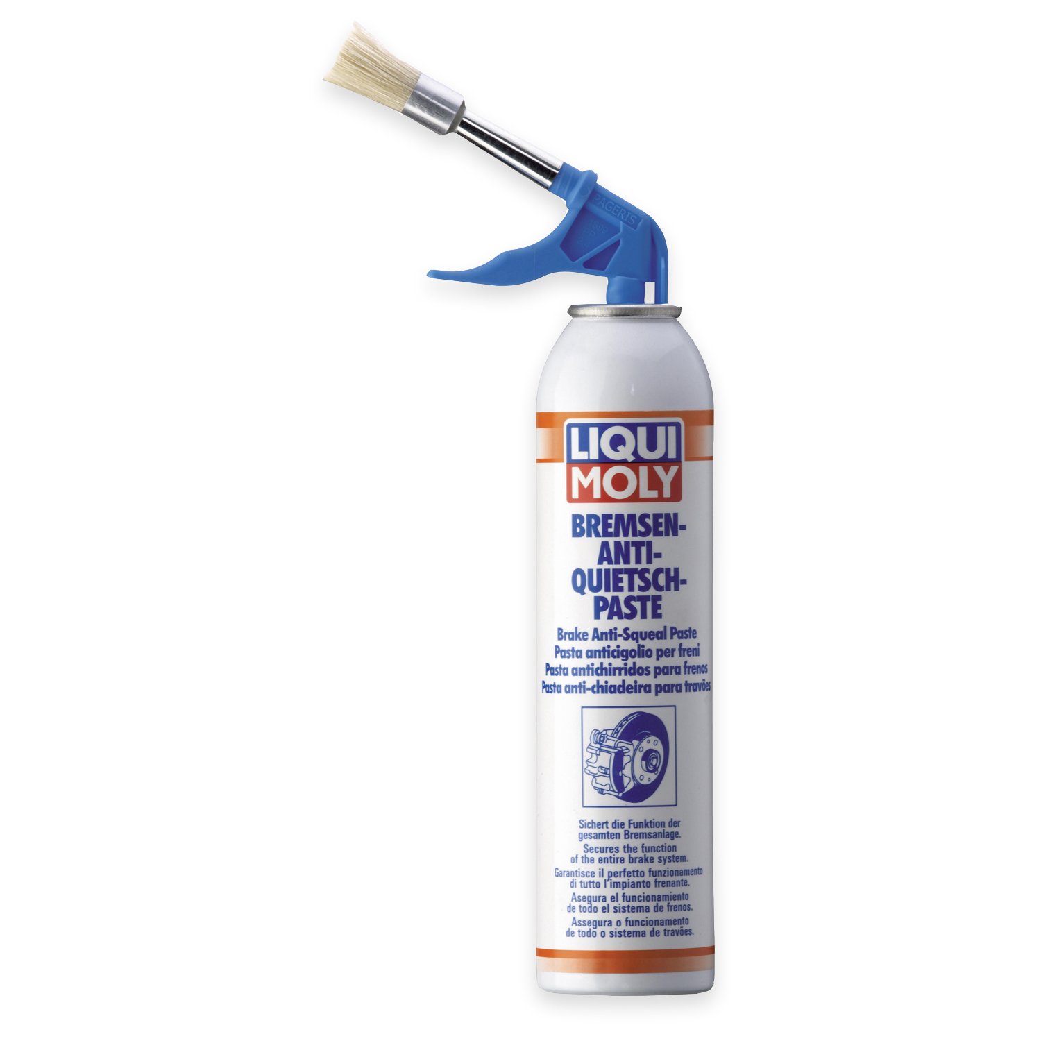 2x LIQUI MOLY 3074 Bremsen-Anti-Quietsch-Paste Pinseldose 200ml