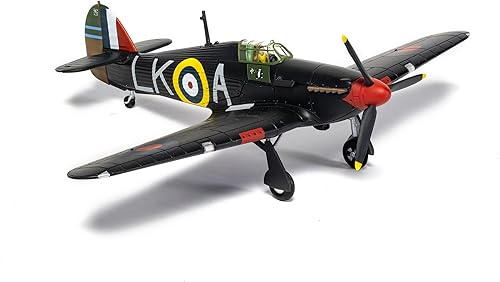 Miniatura 5 de Corgi Diecast Hawker Hurricane MK I Líder del escuadrón 'Widge' 172 WWII RAF Aviones Militares Modelo AA27608