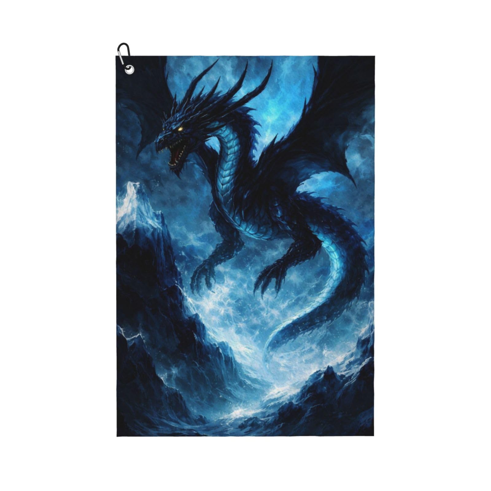 BSDFGSDD Dragon Cool Painting Golf Towel 24 x 16 inches