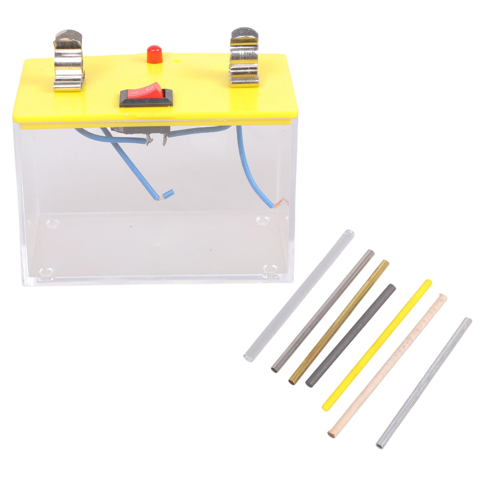 HDOYTXXM Portable Solution Conductivity Testing Device for School Laboratory Experiments and Classroom Teaching Demonstrations High Sensitivity Electrode Conductivity Meter
