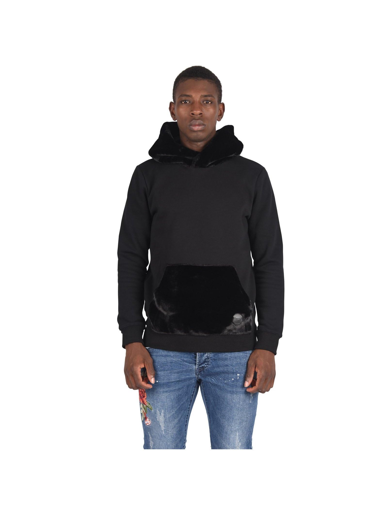 Project X Paris Mixed Media Hoodie