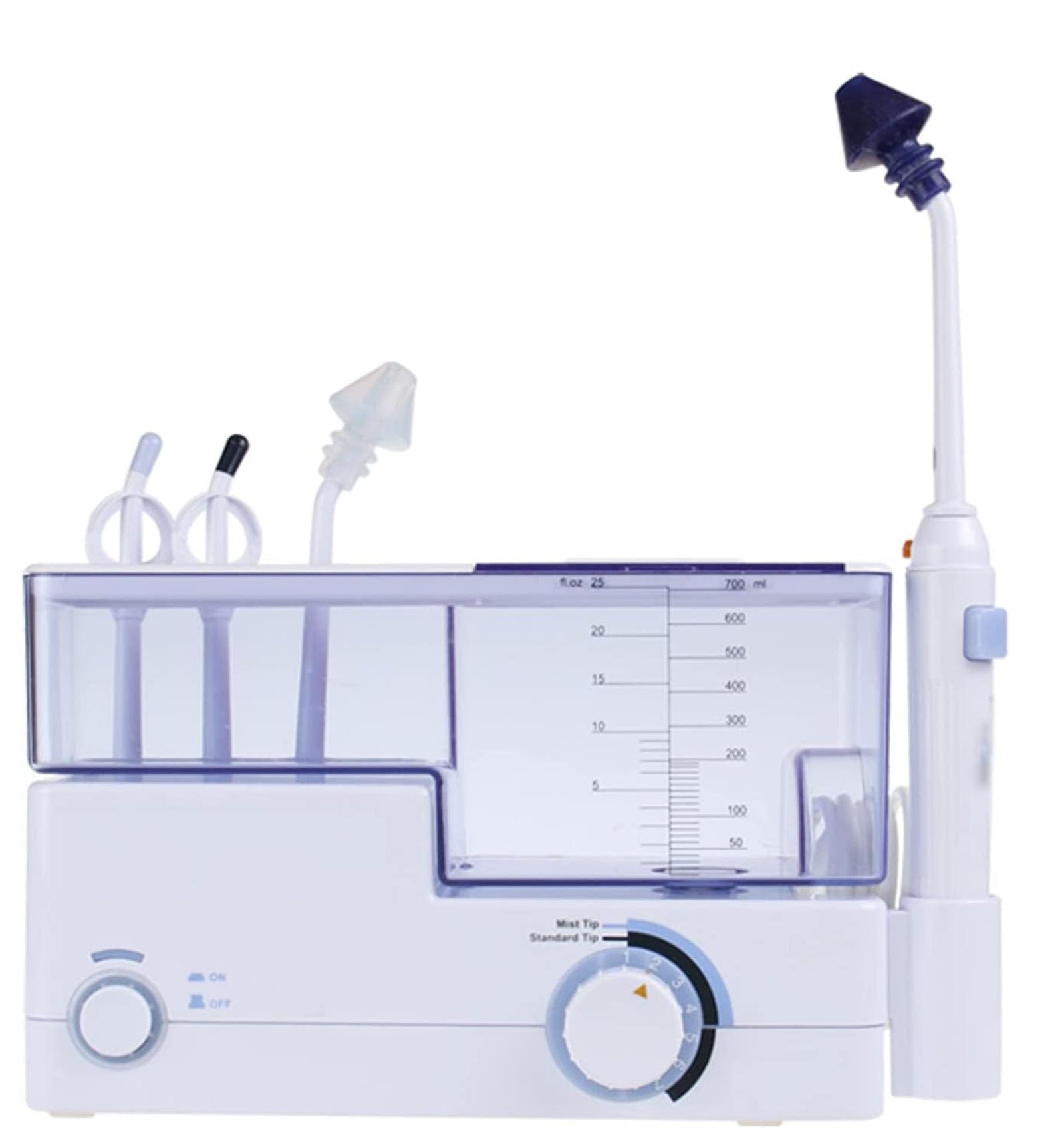 Ceebus Portable Nasal Irrigator, 7 Modes Nose Cleaner,Fitug Pulsating Nasal Wash Irrigation System, Sinus Rinse Kit For Adults Child