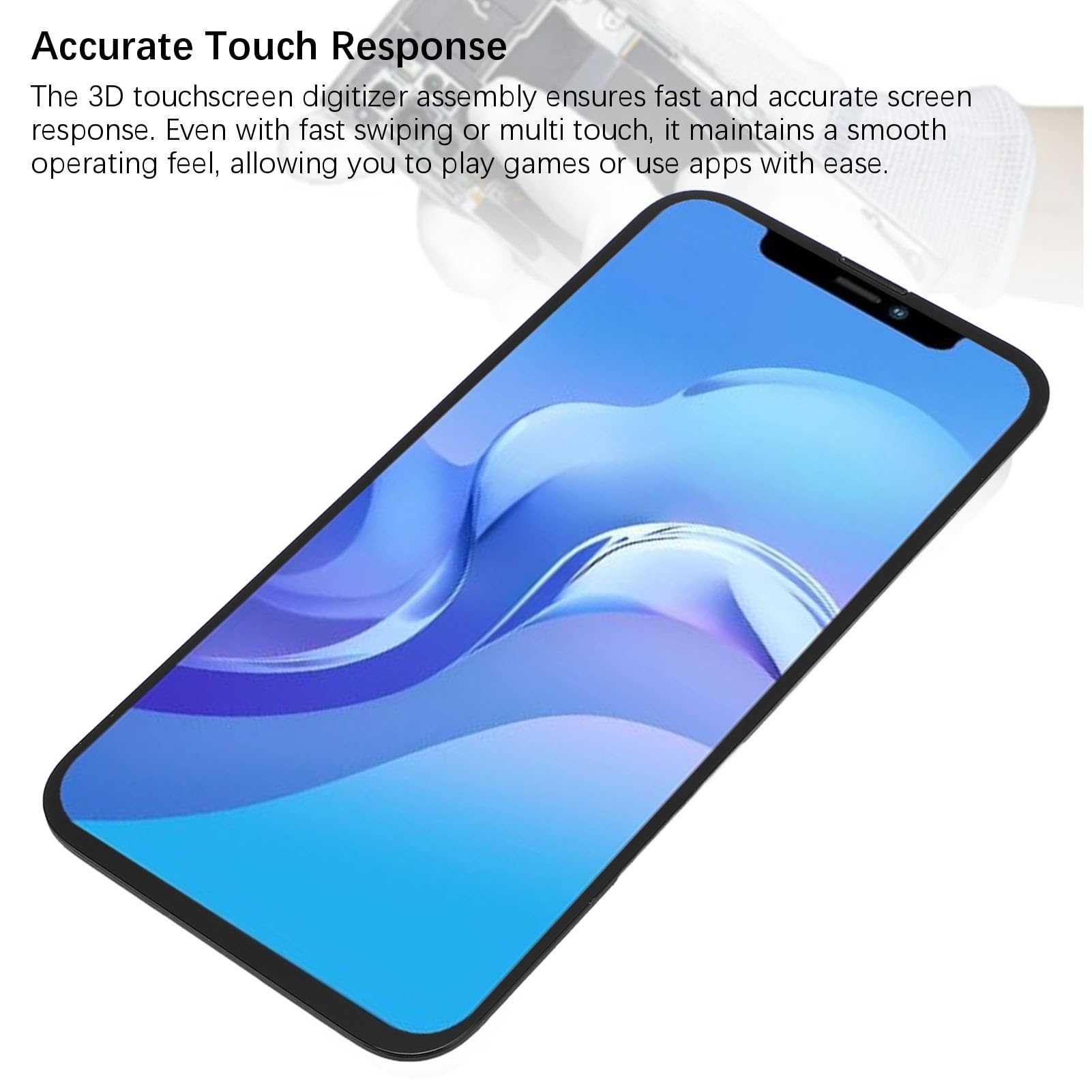 Tangxi Sostituzione dello Schermo del Telefono, Kit di Riparazione del Gruppo Digitalizzatore Touch HD da 6,1", Risposta Al Tocco Accurata e una Soluzione Totale, per Professionisti e Hobbisti