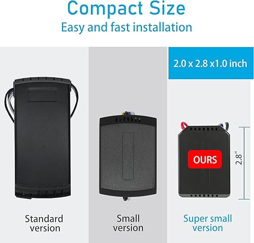 Miniatura 3 de Kit de control remoto de ventilador de techo, tamaño pequeño y control remoto universal del ventilador, velocidad, sincronización y luz, control