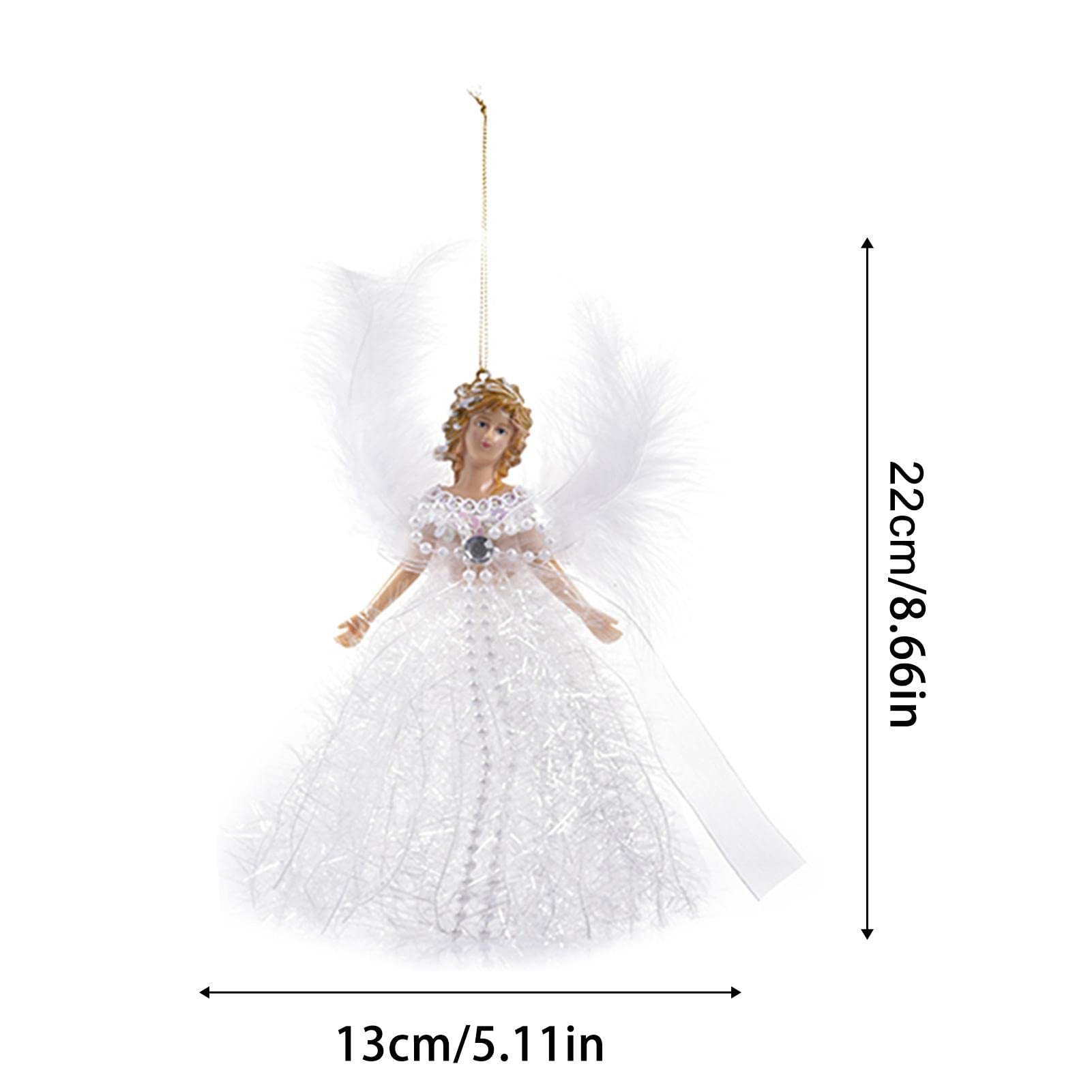 Fairy Tree Topper Pendant, 25g Top Angel Statue Tree, Fairy Tree Toppers, Christmas Tree Topper Angel for Christmas Decorations