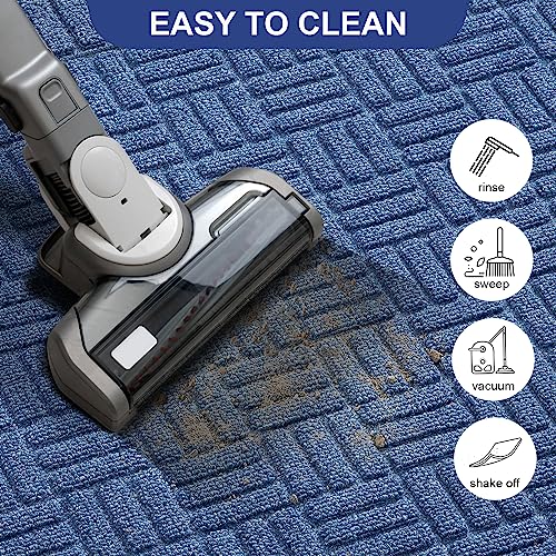 image for Mibao Front Door Mat, Heavy Duty Durable Welcome Mat for Outdoor Indoo