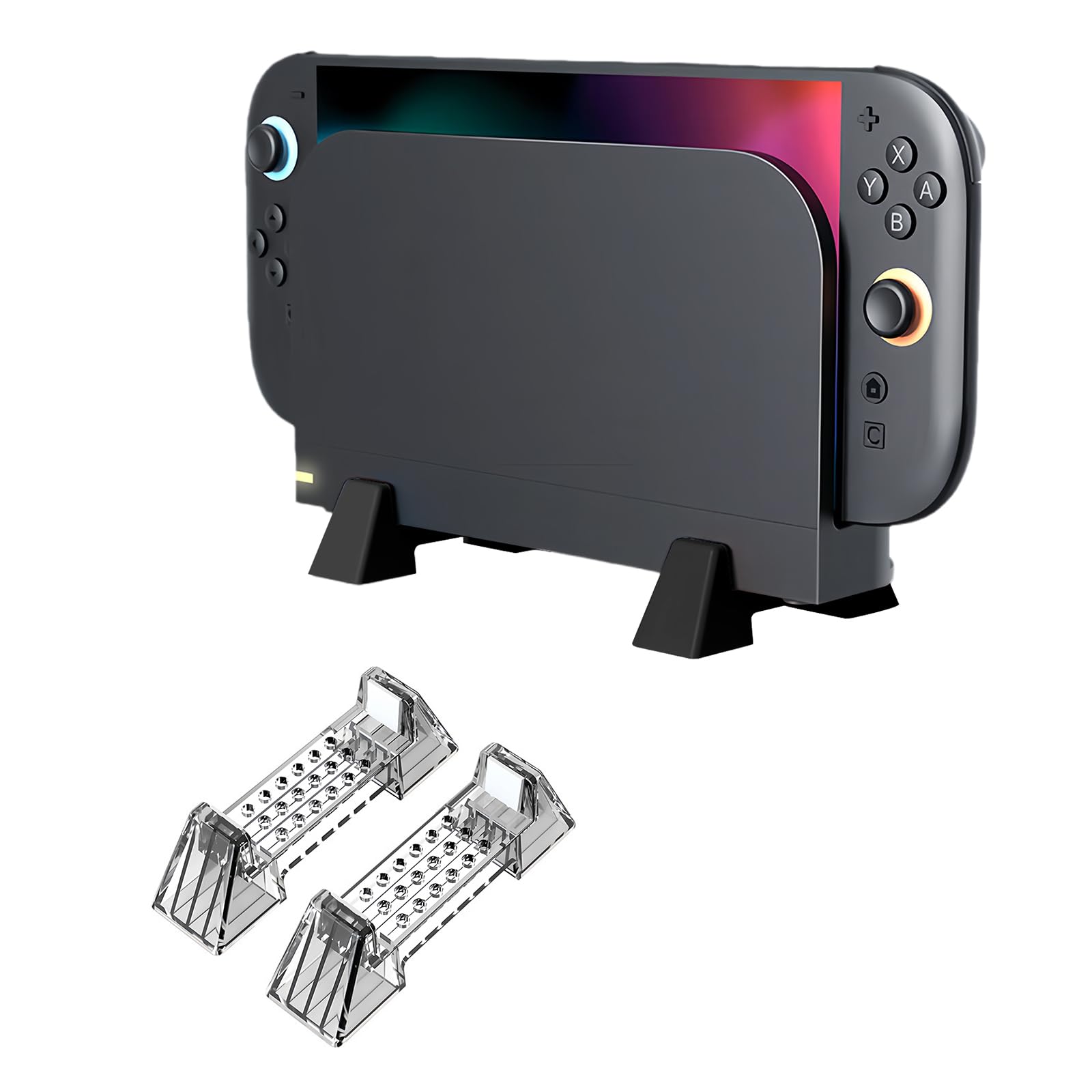 Amazon | Switch 2用ドック 縦置きスタンド Tomistan 【新登場】Switch