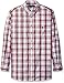 U.S. Polo Assn. Men's Long Sleeve Plaid Poplin Sport Shirt