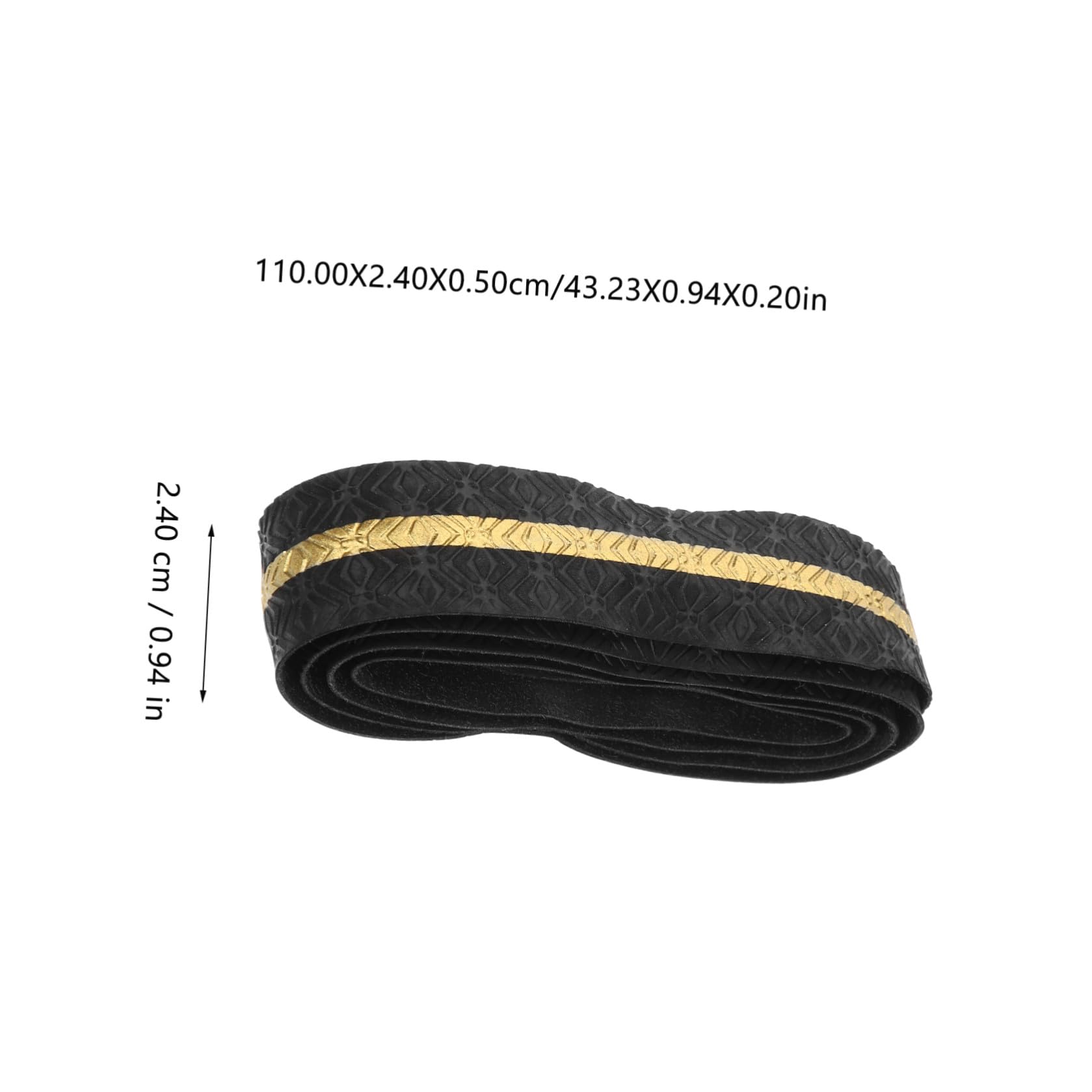 BESPORTBLE 5pezzi Nastro Antiscivolo per Manico di Racchetta Sportiva Accessorio Avvolgente Materiale Assorbente per Badminton e Tennis