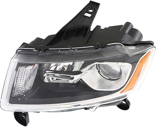 Miniatura 10 de KarParts360 Para Jeep Grand Cherokee 2014 2015 2016 lado del conductor de faros delanteros  halógeno  Tipo estándar  Certificado CAPA  Reemplazo