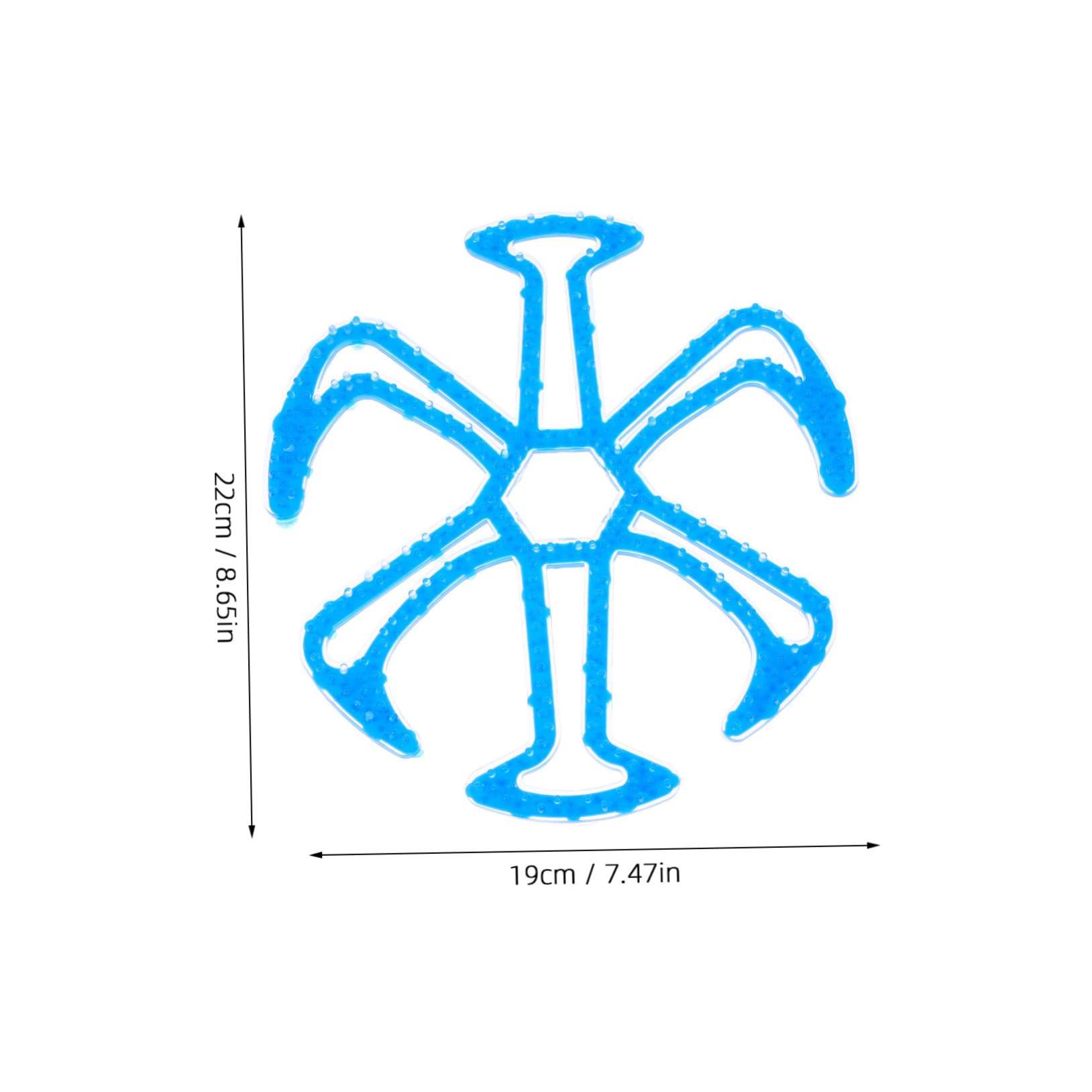 KICHOUSE Silicone Helmet Inner Pad Breathable Portable Riding Helmet Protector Pad for Cycling Skating Skiing