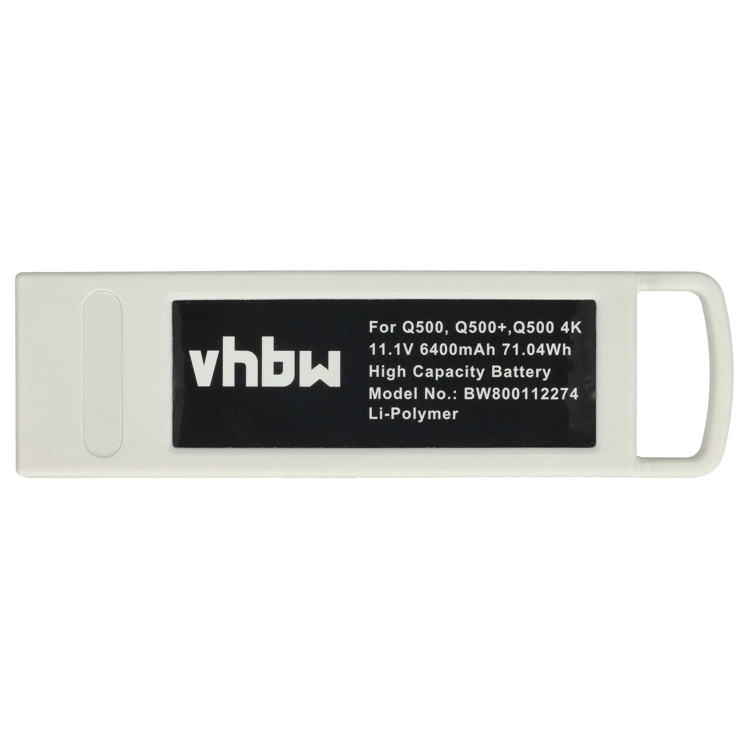 vhbw 2 x bateria kompatybilna z Yuneec Q500, Q500 4K, Q500+, Q500+ Pro, Q500+ Typhoon Quadcopter Quadcopter (6400mAh, 11,1V, Li-Poly)