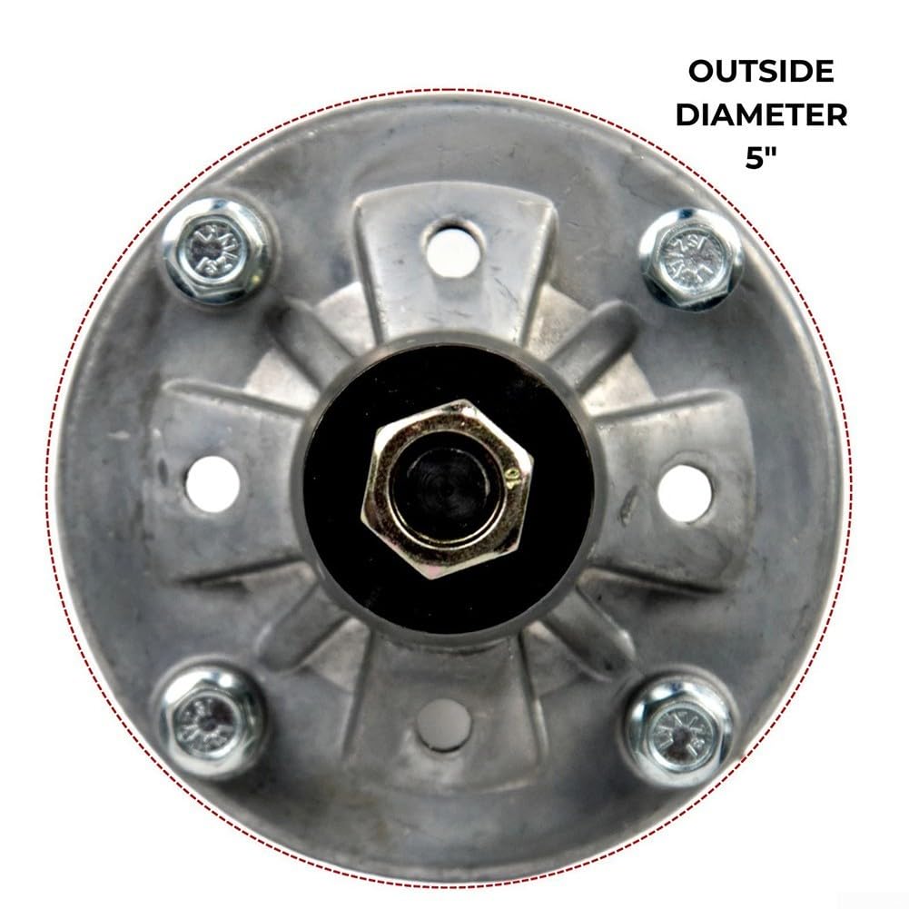 Ensemble de broche GY21098 GY20454 pour tondeuse à gazon John-Deere D100-D160 LA100-LA165 106/122 pouces de remplacement GX21694 GY20867 GY20962 M149625