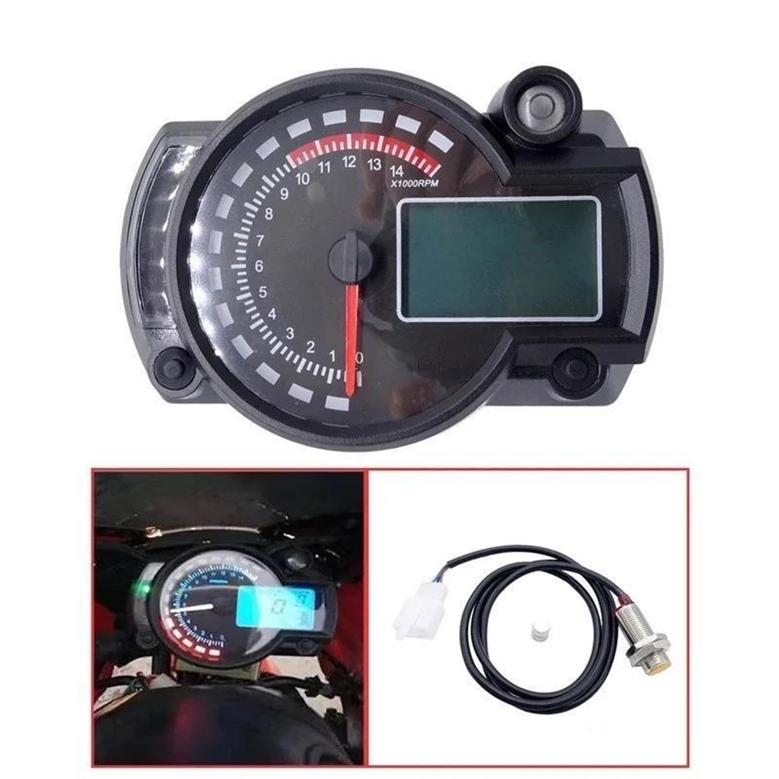 Medidor distancia moto Velocímetro Para RX2N MAX