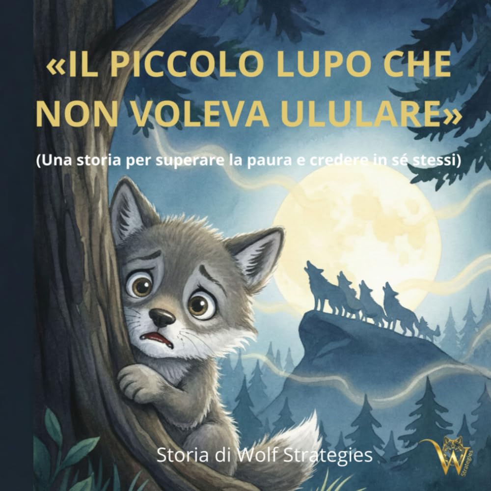 Il Piccolo Lupo che non Voleva Ululare: (Una storia per superare la paura e credere in sé stessi) (Wolf Strategies Kids (versione italiana))