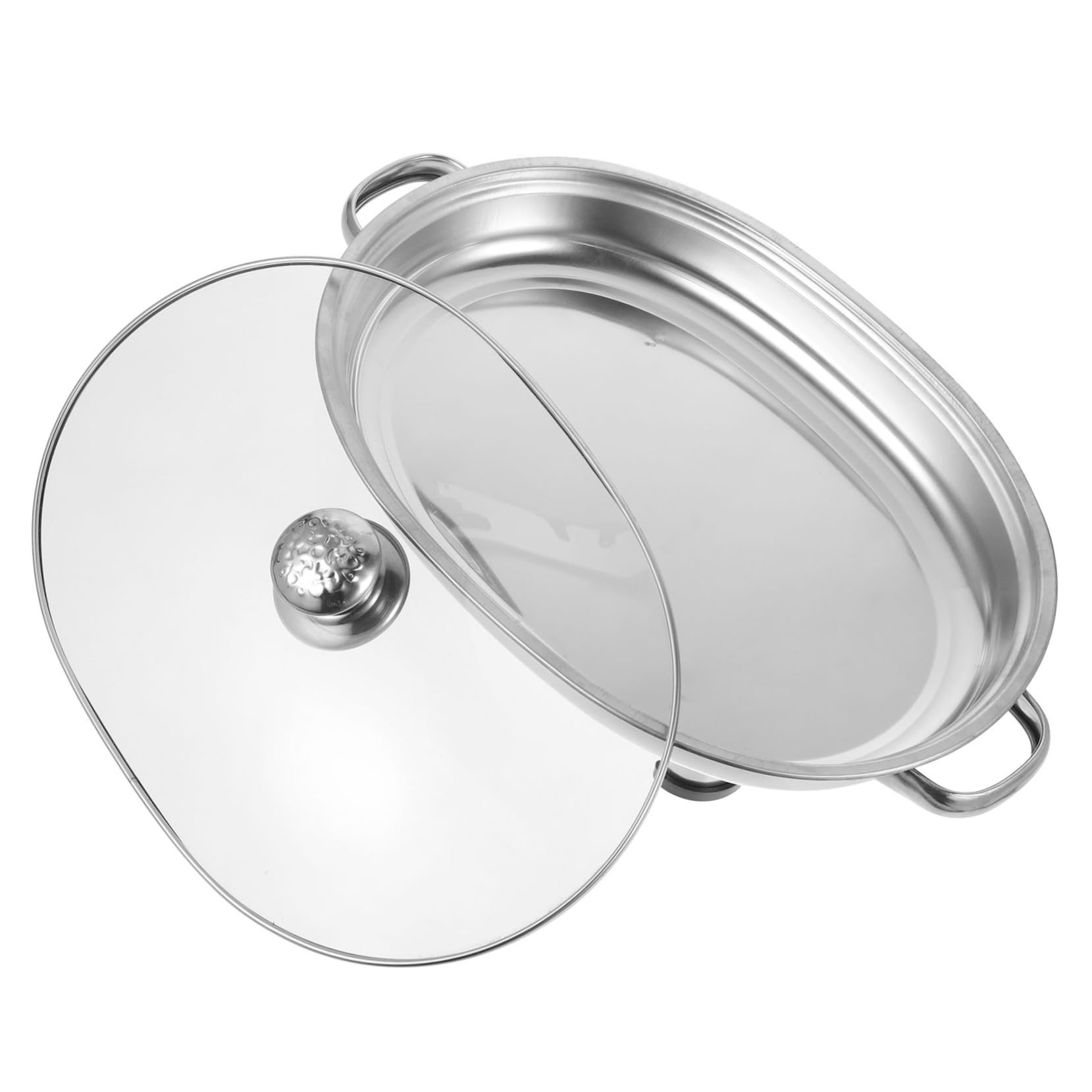 Plateau poisson acier inoxydable Mikinona pour fêtes