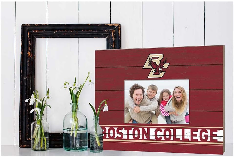 KH Sports Fan Boston College Eagles Team Spirit Color Scholastic Frame, One Size, Multi