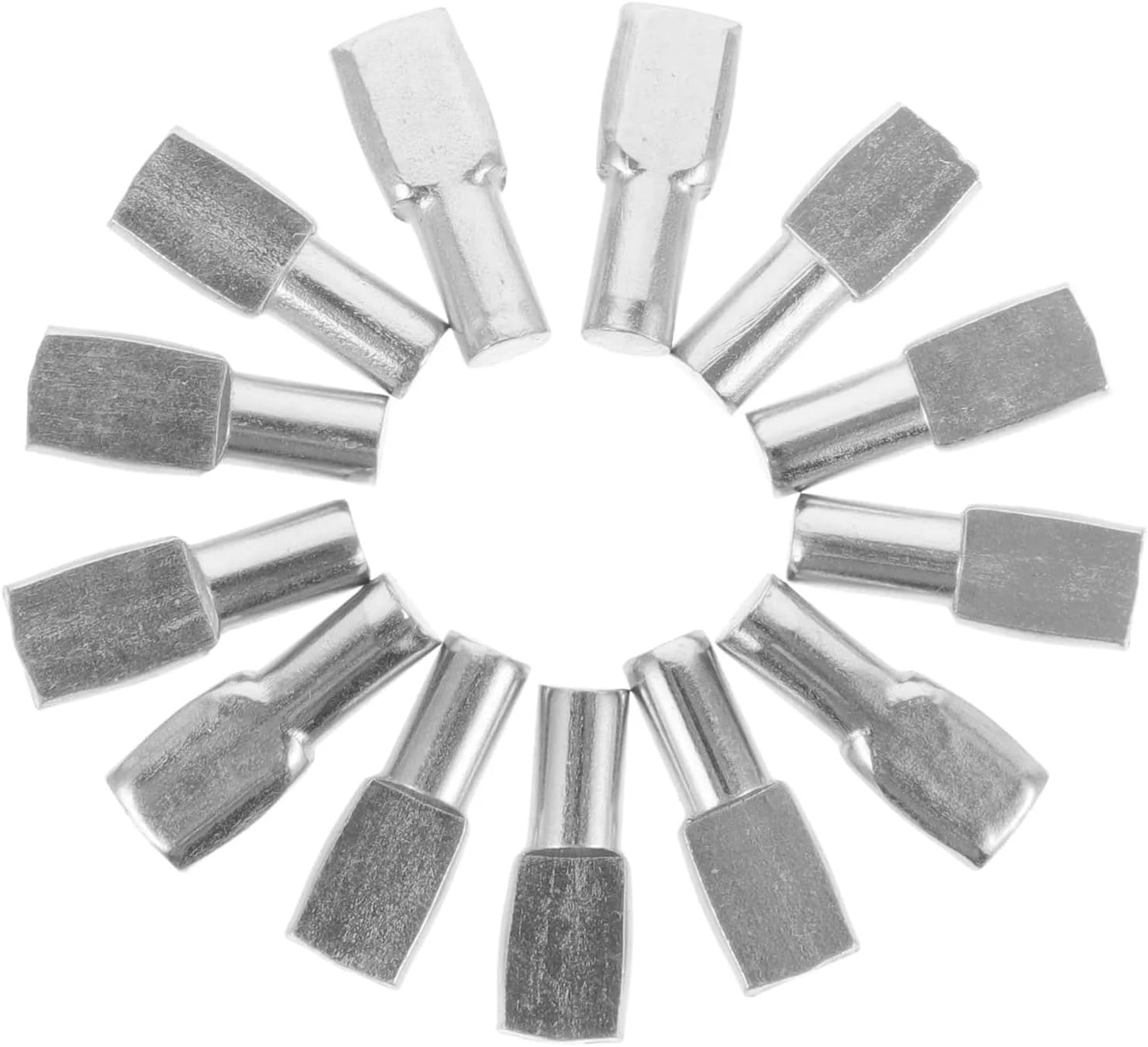 Shelf Pins Support Pegs 150pcs Nickel Plated Bookshelf for Shelves Bookcase Advanced Fixing