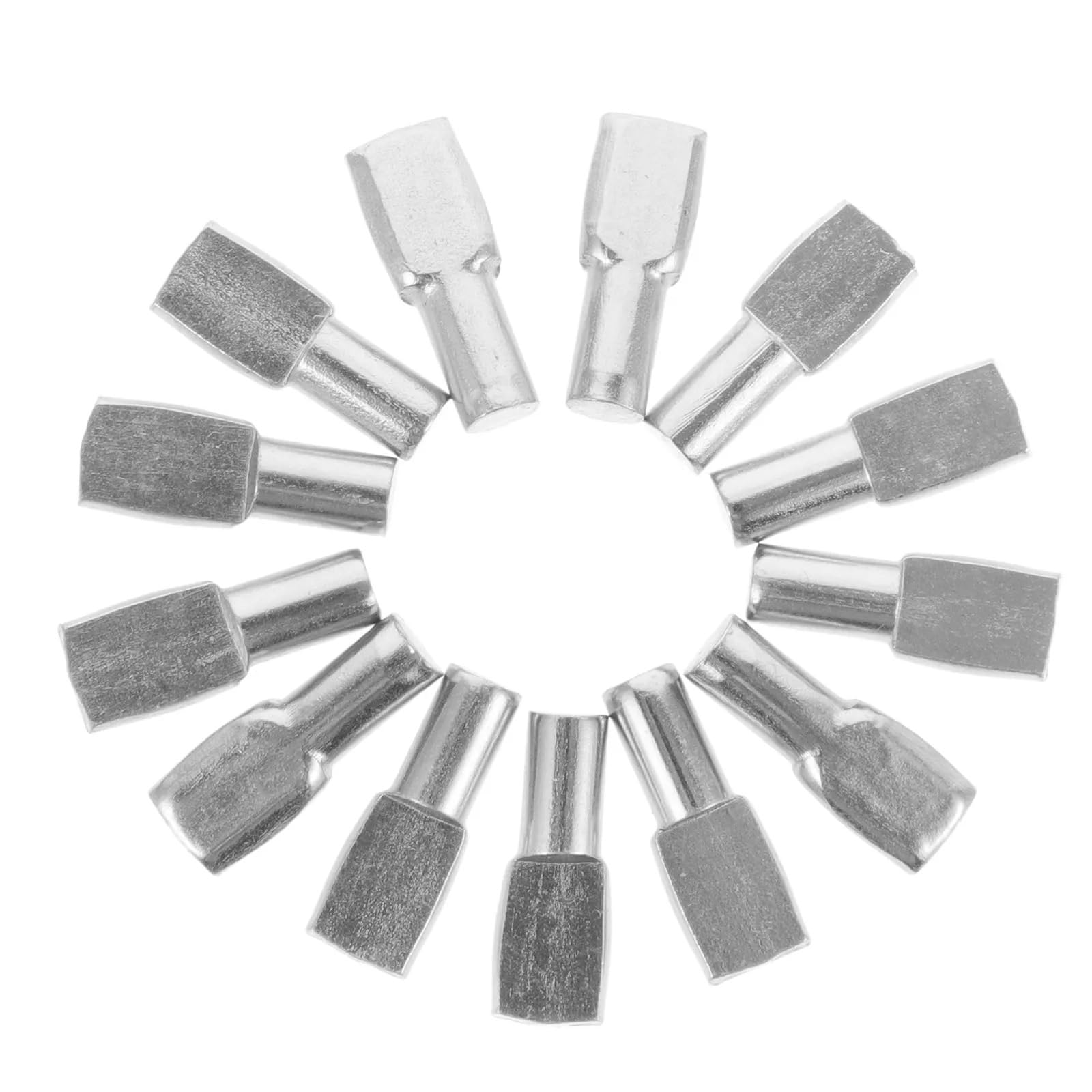 150pcs Shelf Support Pegs Nickel Plated Carbon Steel for Bookcase Cabinet Closet