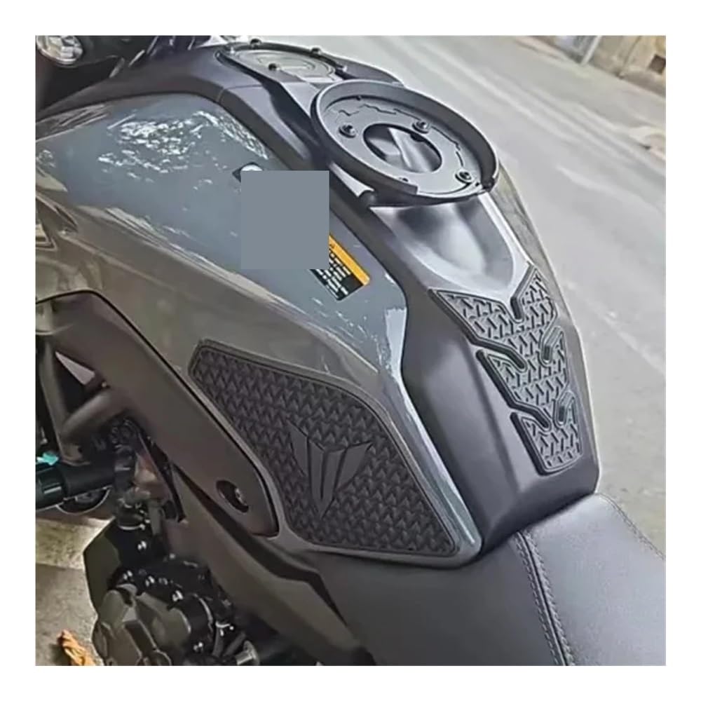 Protection Réservoir Moto Autocollant pour Yam&aha MT07 MT-07 MT 07 2018 2019 2020 Accessoires De Moto Autocollants Latéraux Antidérapants pour Réservoir De Carburant Autocollant en Caoutchouc