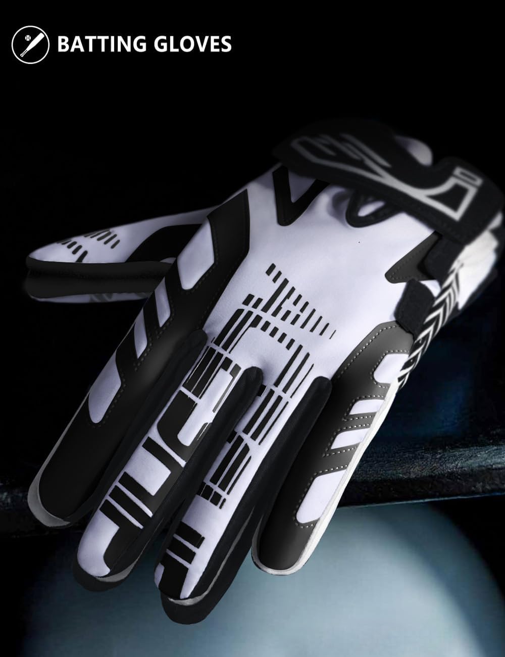 Guantes De Bateo Para Béisbol Y Fútbol Americano - Antideslizantes, Transpirables, Talla única