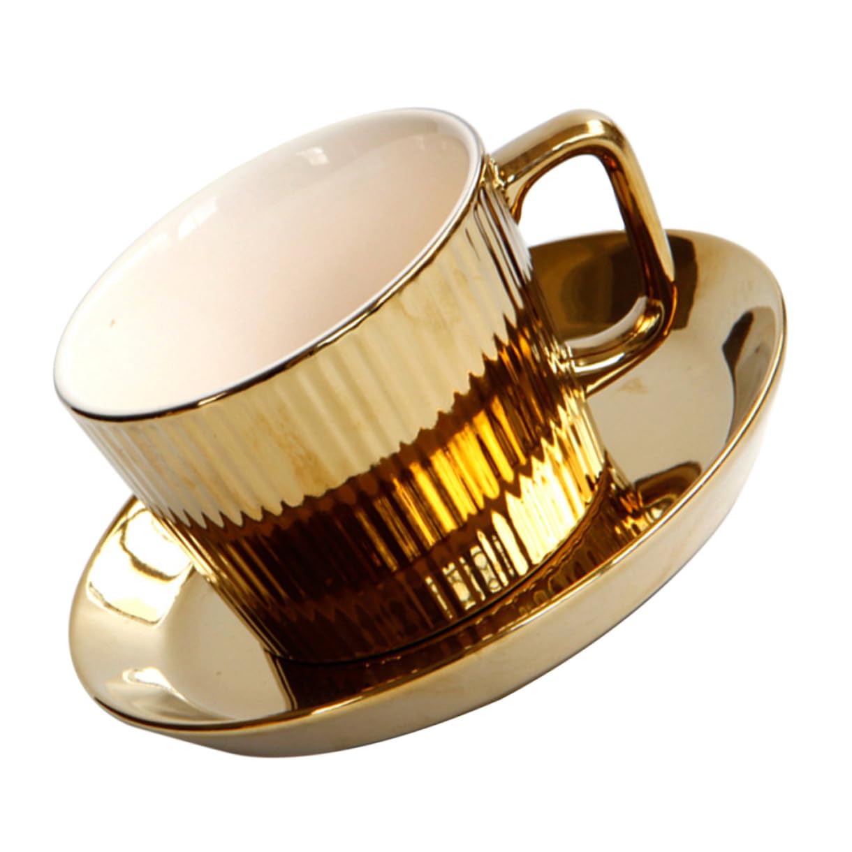 Tasse à café en porcelaine blanche pour vos pauses au bureau et service de table