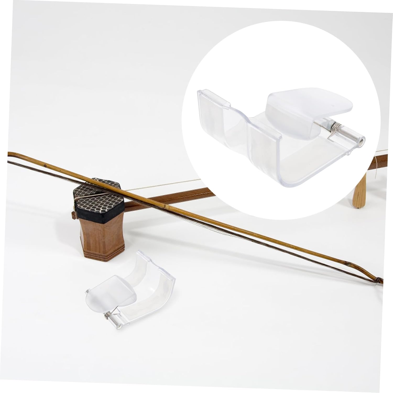 1pc Erhu Lumbar Support Bracket Hook Portable Design for Home Music Classrooms Non- Smooth Edges Professional Performance Accessory image 4