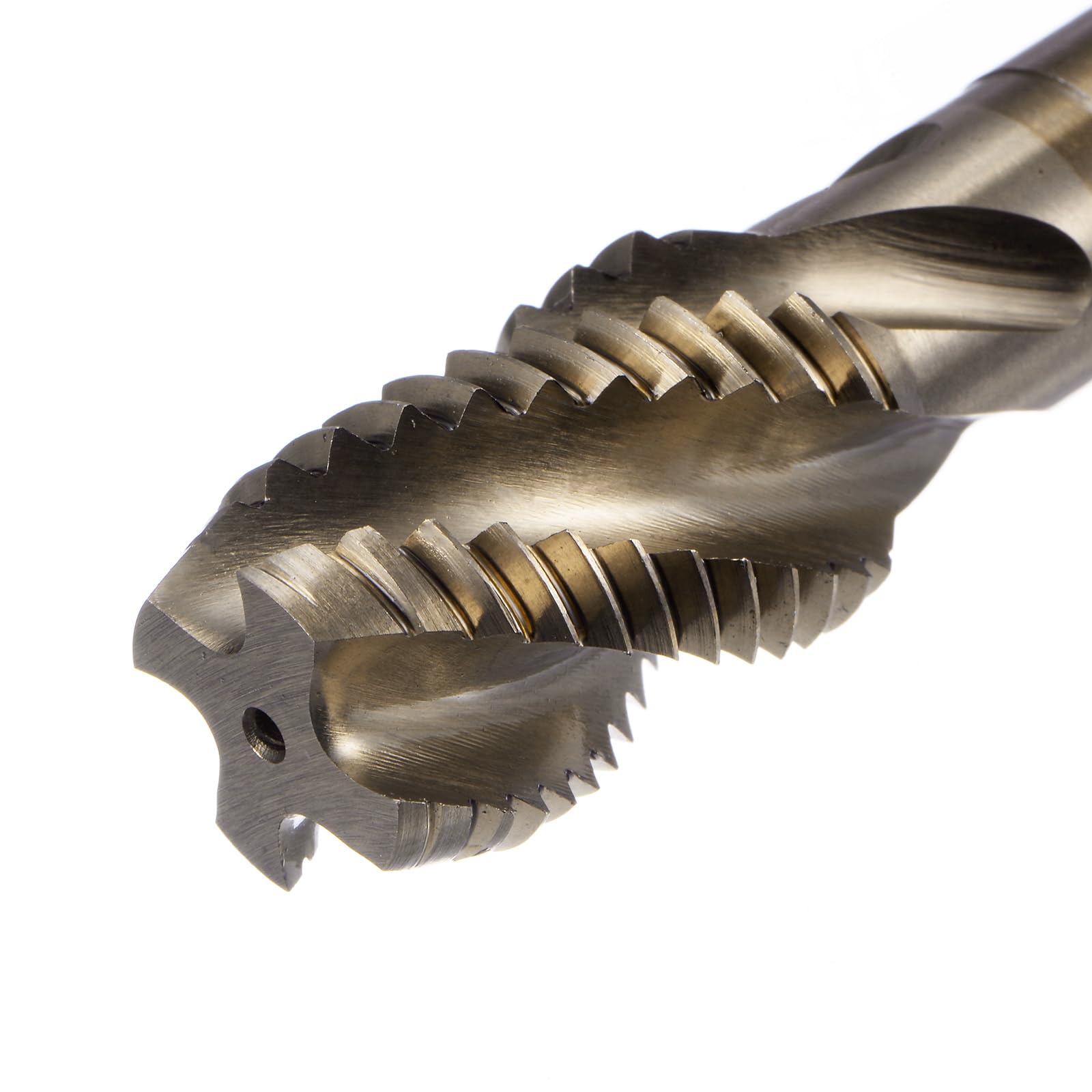 QUARKZMAN Tarauds à Filetage en Spirale Métrique, M20 x 2,5 H2, Outils de Taraudage pour Machiniste (Acier Rapide M35 au Cobalt (Hss-Co), Non Revêtu)