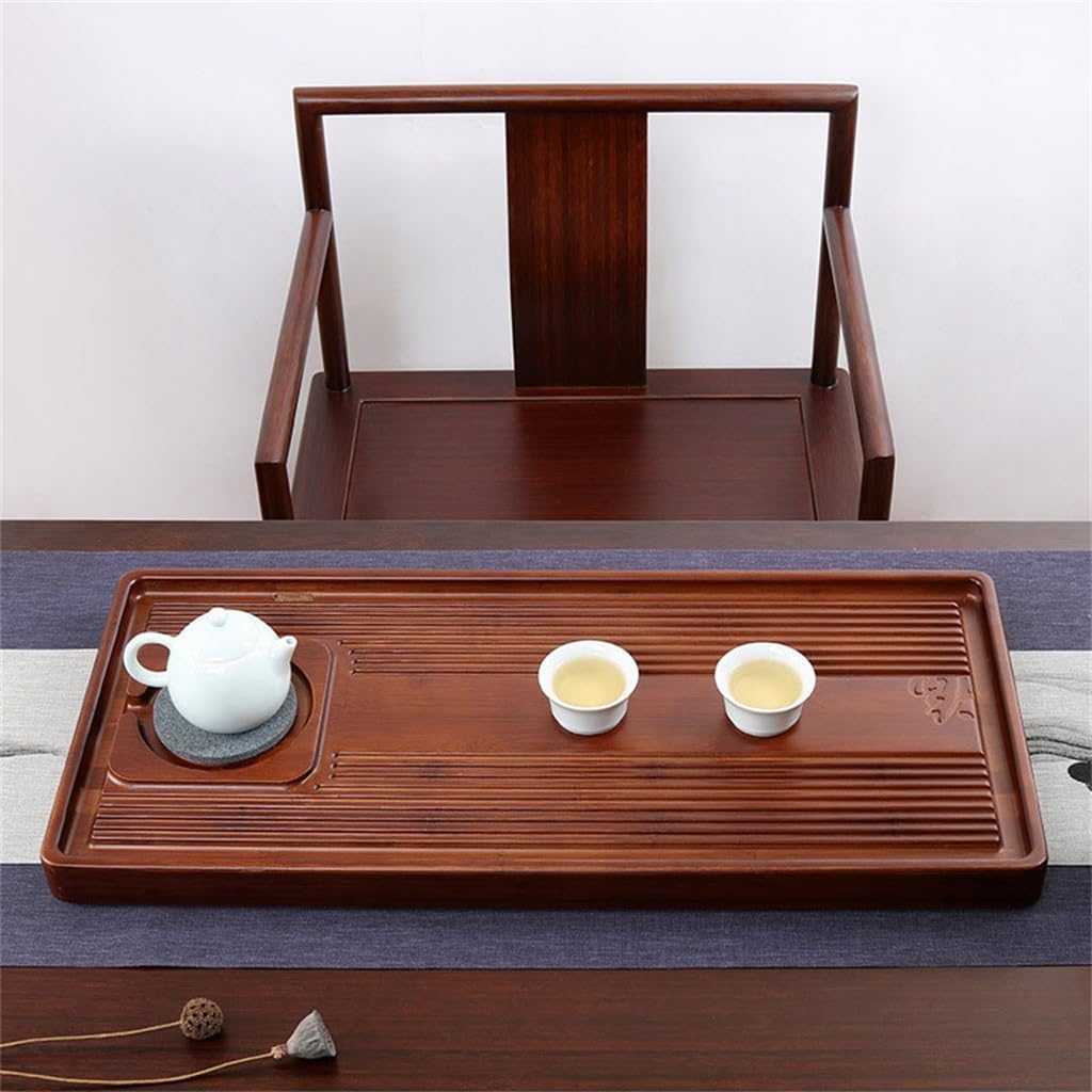 use Tea Tray Heavy Bamboos Platform Storage and Row Integrated