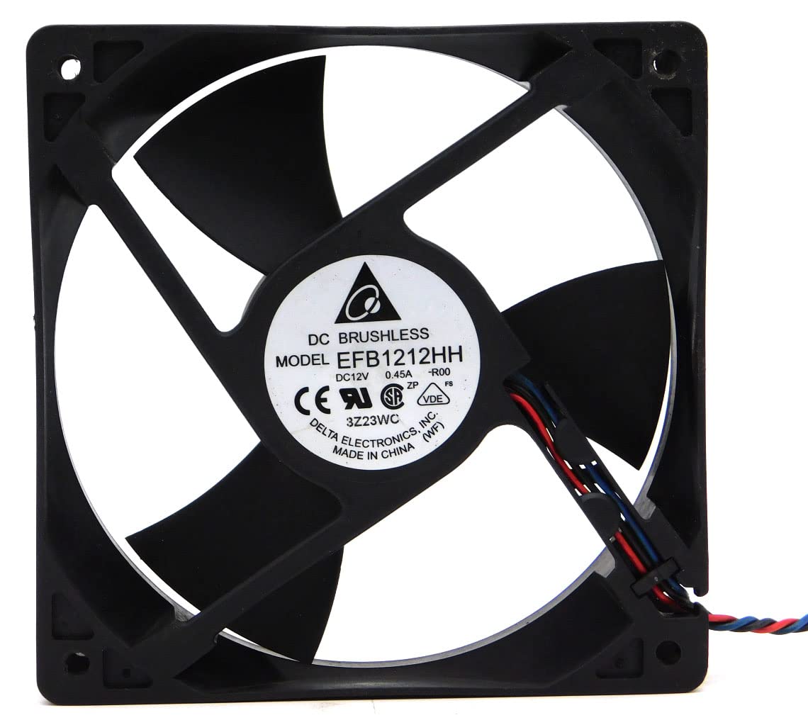 PGSA2Z® EFB1212HH-R00 Size 120X120X25mm DC12V 0.45A 3600 RPM Brushless Air Cooling Fan (B0BQMP6CMC) Amazon Price History, Amazon Price Tracker