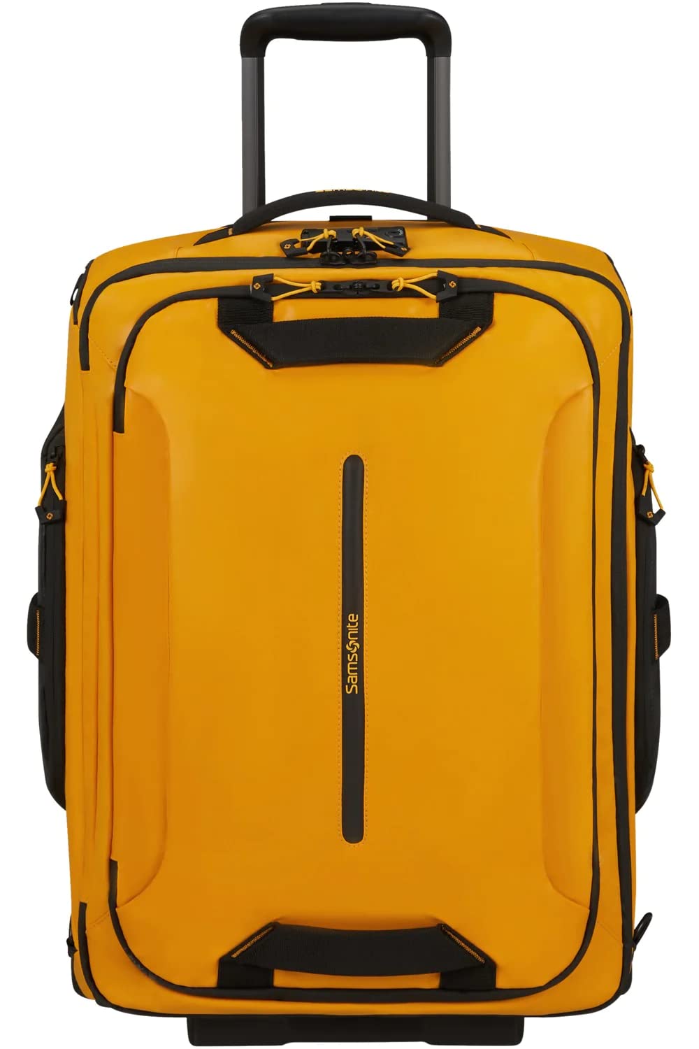 SAMSONITE Sac à dos Trolley Cabine ECODIVER 140882 Jaune Profondeur 25 cm Longueur 40 cm Hauteur 55 cm PET Recyclé