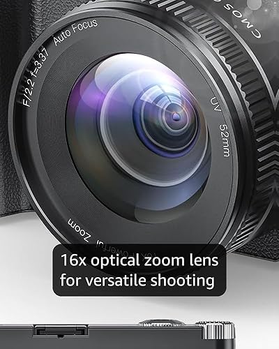 Amazon.com : 4K Digital Camera for Beginners & Teens, Autofocus