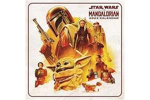 Disney Star Wars The Mandalorian Calendar 2022: Wall Planner for 2022