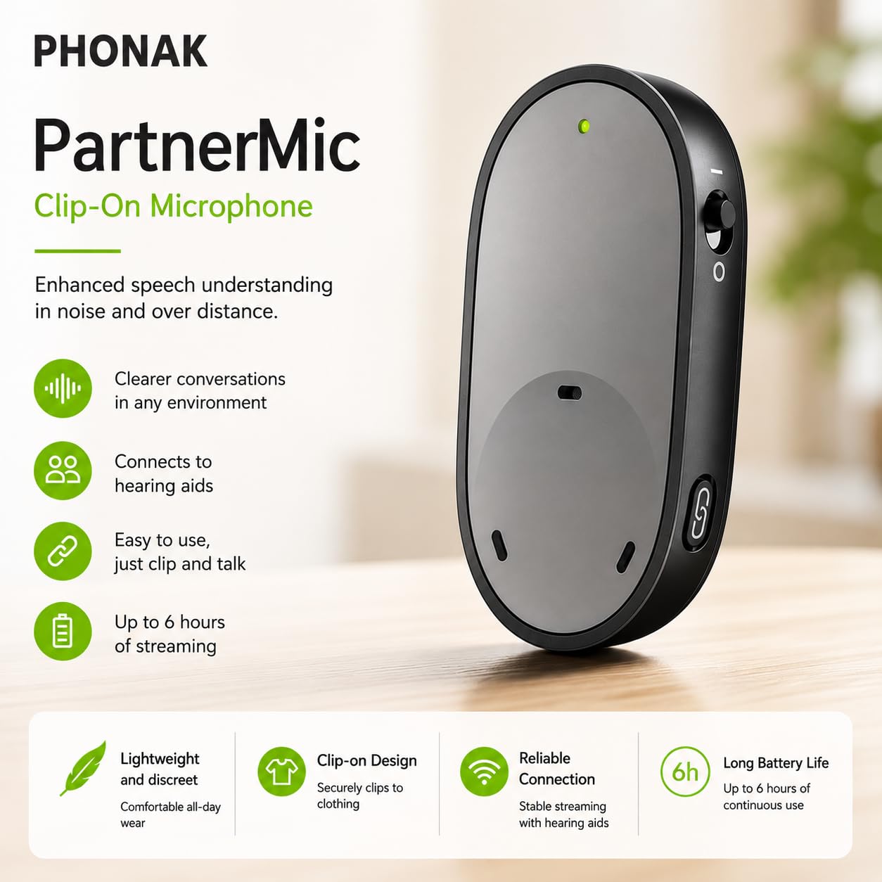 Amazon.com: Phonak Marvel PartnerMic : Health & Household