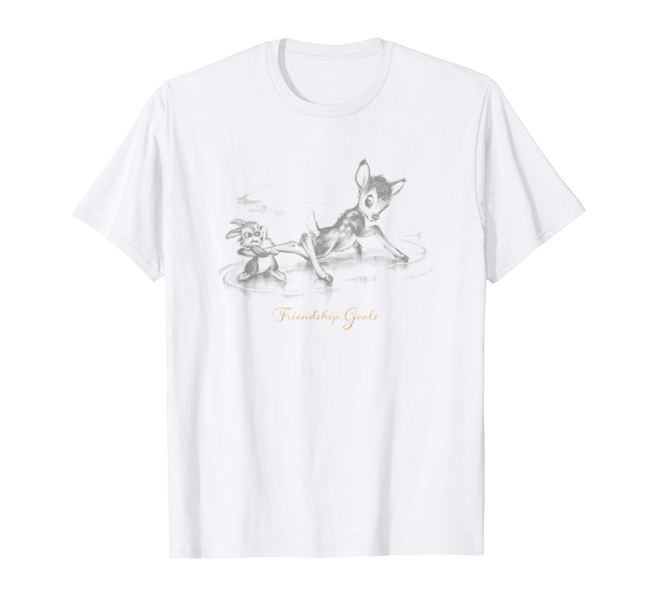 DisneyBambi Thumper And Bambi Friendship Goals T-ShirtOEKO-TEX STANDARD 100