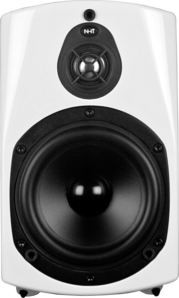 NHT Absolute Zero Bookshelf Speaker (White, Single)