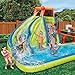Banzai Aqua Sports Splash Pad Water Park Outdoor Inflatable Waterslide with Climbing Wall and Activities