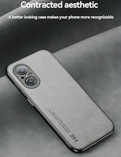 Miniatura 2 de Funda Silklike para Huawei Nova 9 SE - Cubierta Parachoques Placa De Metal Incorporada Para Huawei Nova 9 SE - Gris