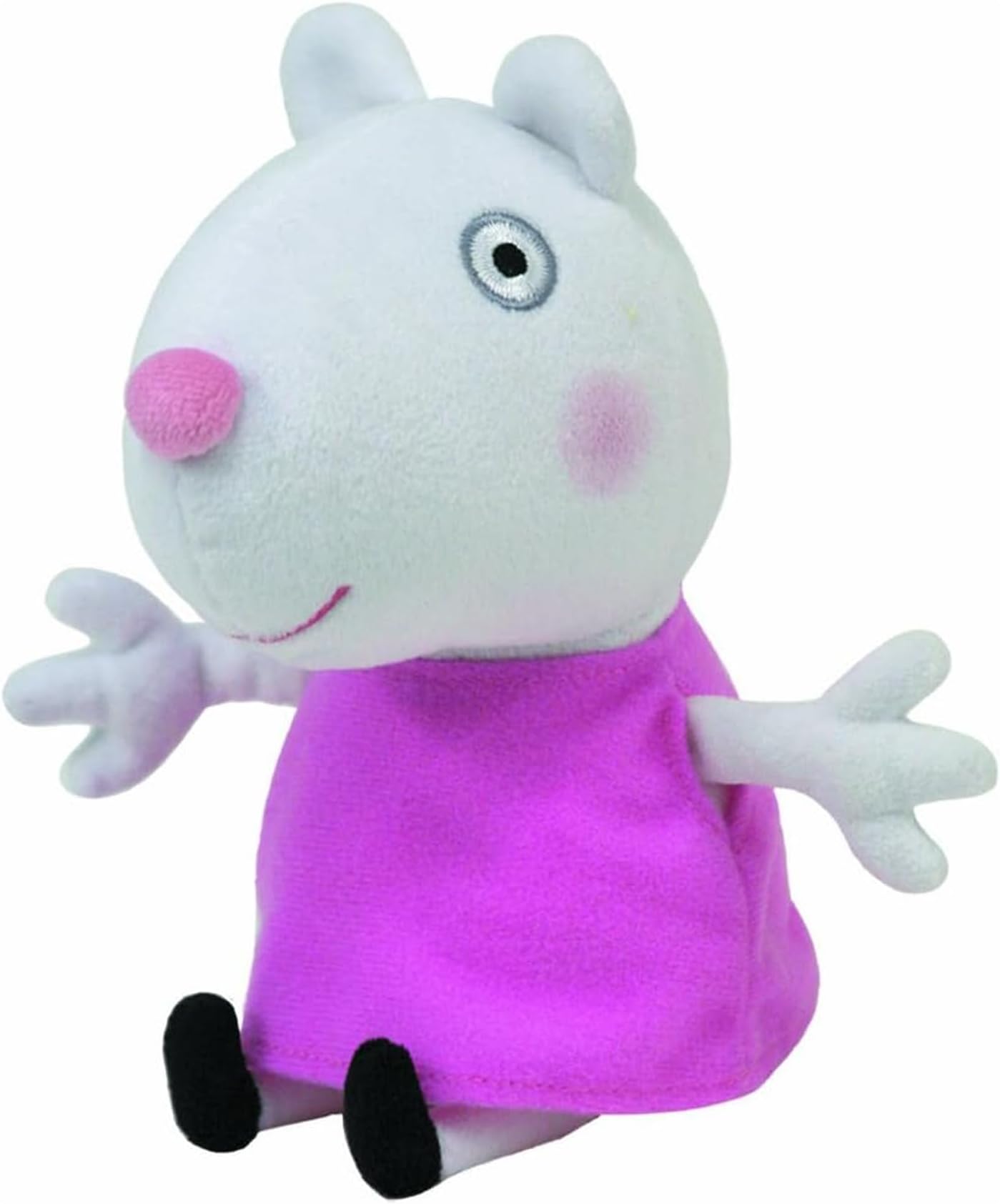 TY Peppa Pig Suzy Sheep Beanie Baby 15 cm – Soft Plush Toy Teddy for Kids, Collectible Stuffed Animal Plushies Soft Toy Gift for Toddlers & Children