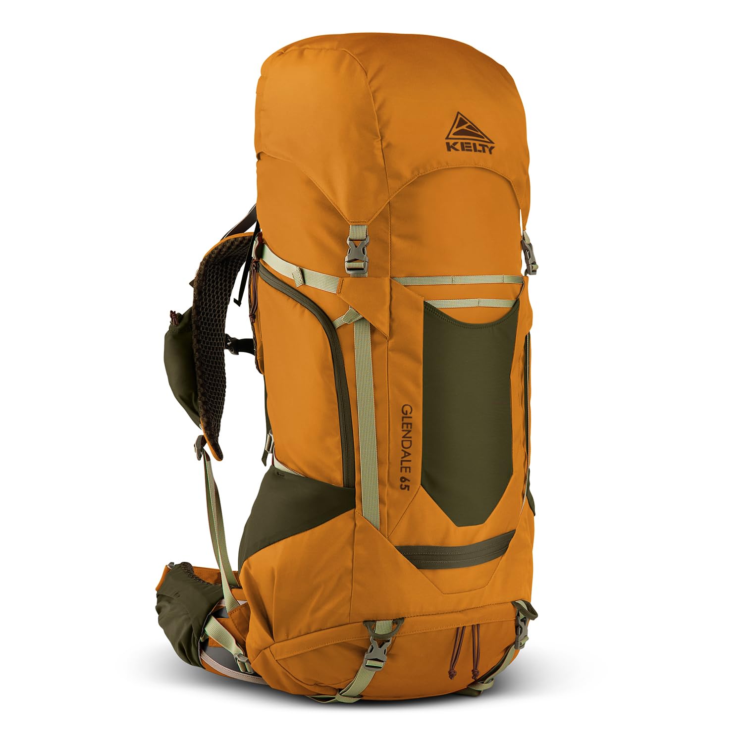 KeltyGlendale 65L – 105L Multi-day Backpacking Thru Hiking Pack, Adjustable Suspension, Customized Fit (Cathay Spice, 65L)