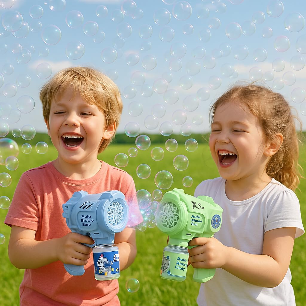 Máquina de Bolhas Infantil Astronauta com 12 Saídas – Pistola de Bolhas Automática Portátil, Sem Bateria e Sem Água de Bolha Lança Bolha De Sabão, Automática, Colorido, Brinquedo Infantil Premium Máquina de Bolhas Infantil Astronauta com 12 Saídas – Pistola de Bolhas Automática Portátil, Sem Bateria e Sem Água de Bolha Lança Bolha De Sabão, Automática, Colorido, Brinquedo Infantil Premium