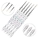 FULINJOY Nail Dotting Tools 10 Pcs Kit, 5 Pcs Double-end Nail Dotting tools and 5 Pcs Nail Art Liner Brushes, Nail Art Design Tools