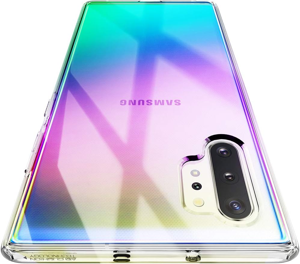 Liquid Crystal for Samsung Galaxy Note 10+ Case, Transparent Galaxy Note 10+ Back Cover (2019) - TPU｜Crystal Clear